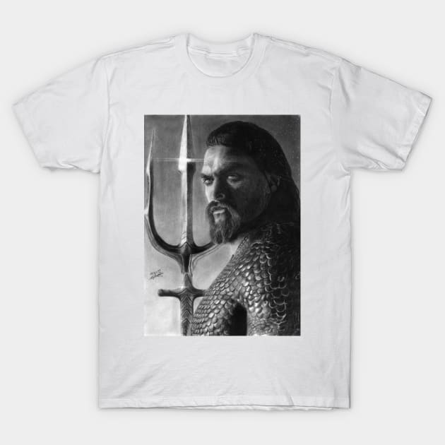 Jason Momoa T-Shirt by asa7ur